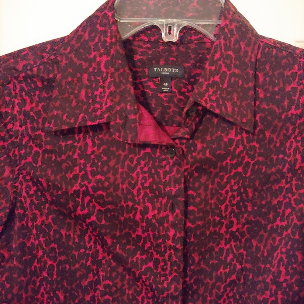 Talbots button up dress shirt